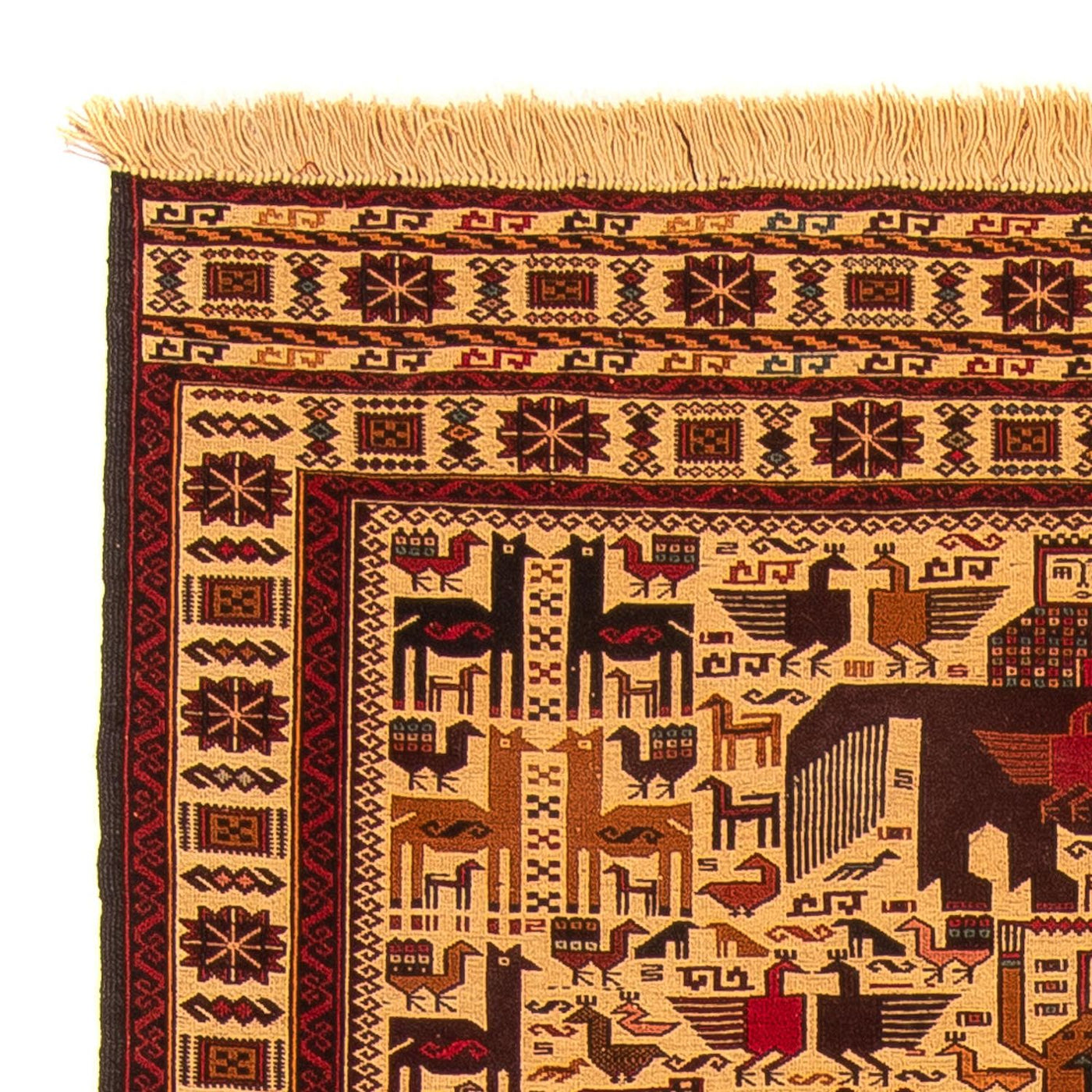 Kilim afghan Tapis 200x122cm