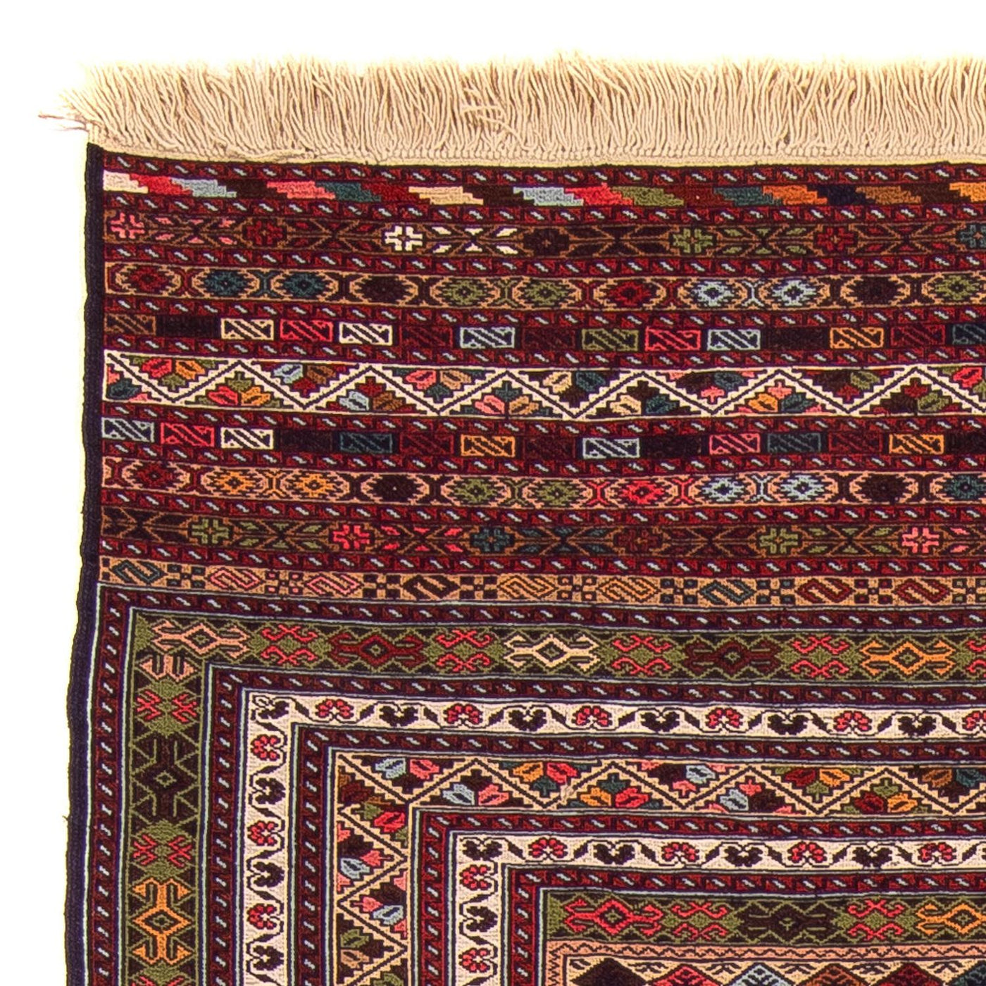 Kelim Afghan Teppich 185x120cm