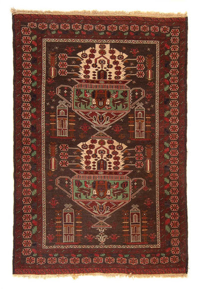 Kelim Afghan Teppich 130x179cm