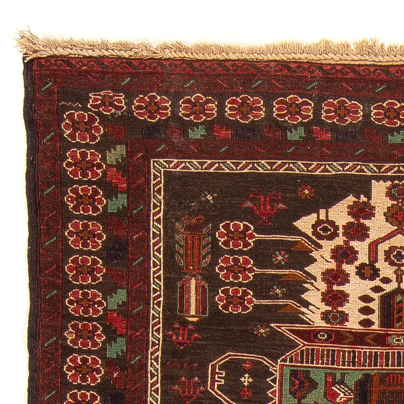Kilim afghan Tapis 179x130cm