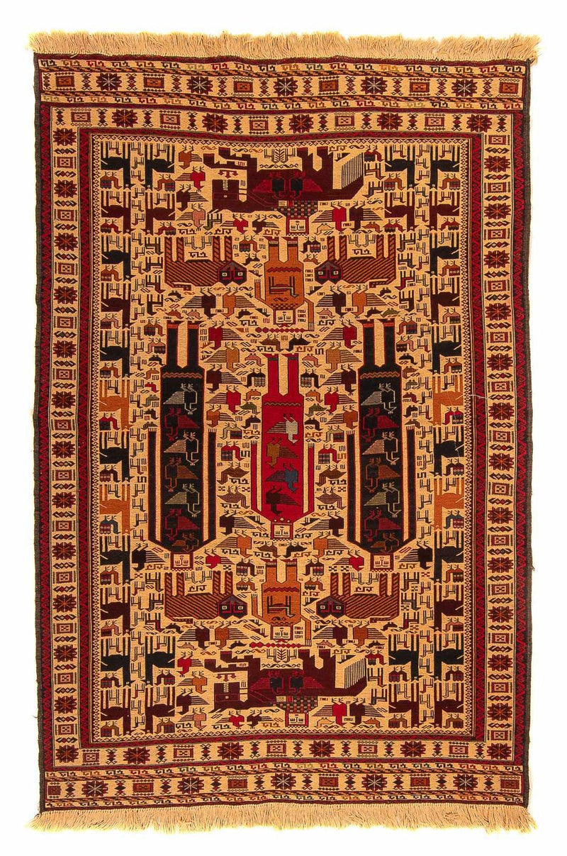 Kelim Teppich - Oriental 197 x 129 cm