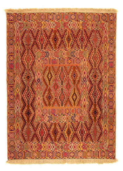 Kelim Afghan Teppich 132x168cm