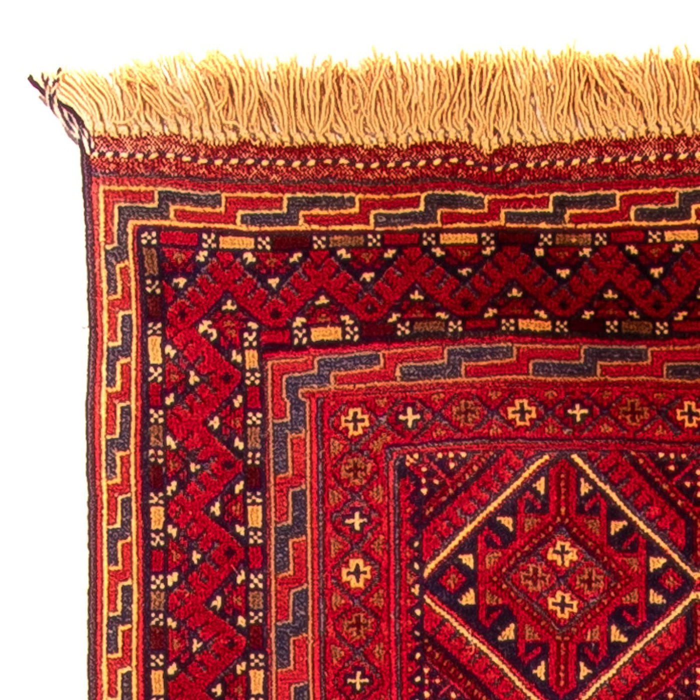 Kelim Afghan Teppich 279x81cm