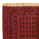 Afghan Teppich - Buchara 204 x 145 cm - dunkelrot