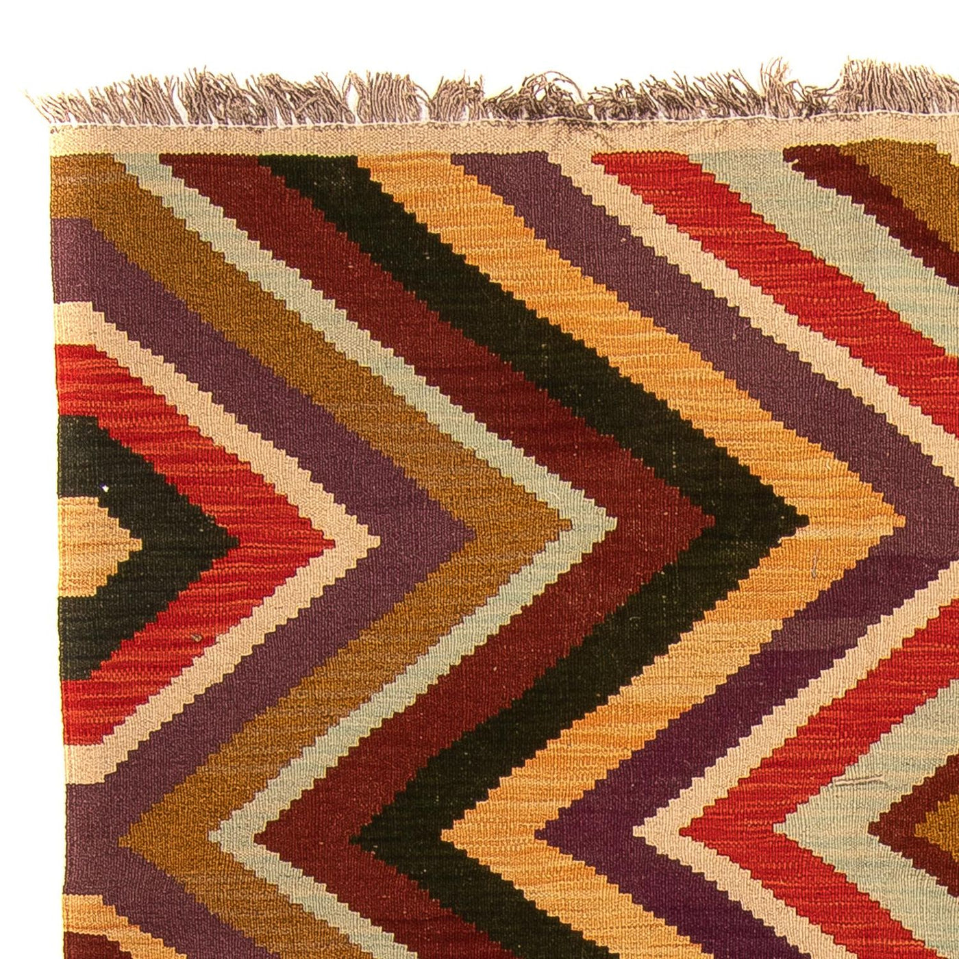 Kilim Maimana Tappeto 203x145cm - Tappeto di lana