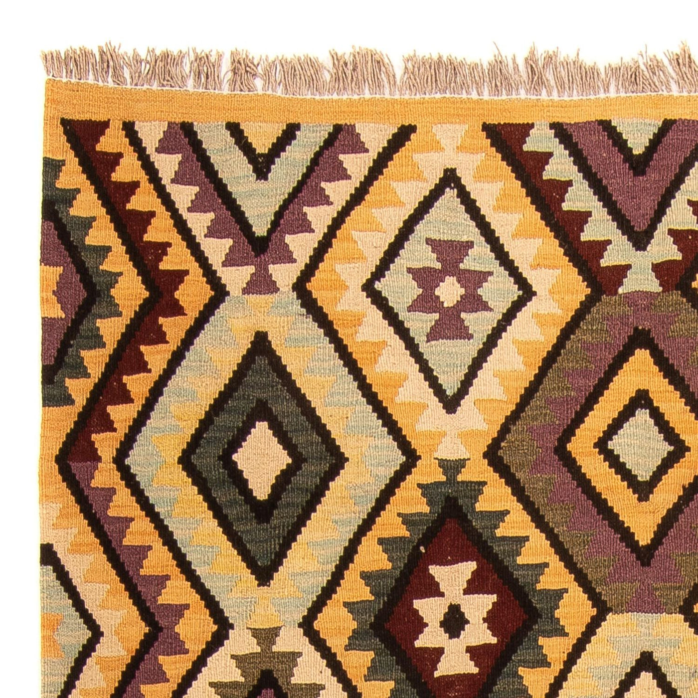 Kilim Maimana Tappeto 193x154cm - Tappeto di lana