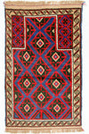 Tappeto Belutsch 82x135cm - Tappeto orientale - Rettangolo / Rosso / 82 x 135 cm Rettangolo