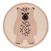 Orso Polare Tappeto per Bambini Rotondo – product image