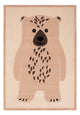Tapis pour enfants Bär Polarlichter Pracht - Tapis en laine