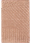 Tappeto di lana TexturedVisions - Quadratisch / Beige / 20 x 20 cm Sample