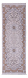 Tapis oriental tissé Liyana - Tapis de couloir / Beige / 100 x 200 cm Tapis de couloir