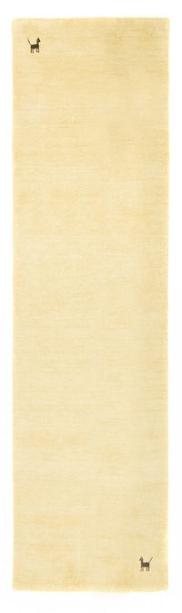 Tapis de couloir Tapis Gabbeh - Indus - 200 x 80 cm - beige