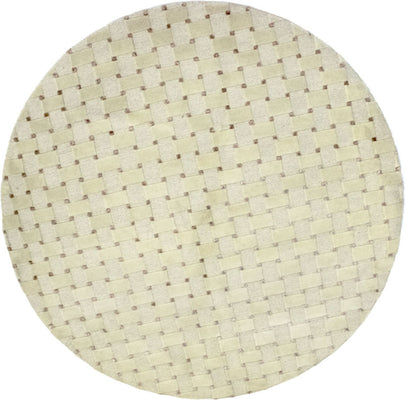 Nepal Teppich 150 x 150 cm - beige