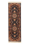 Perserteppich Aime - Läufer / Dunkelblau / 100 x 200 cm Läufer