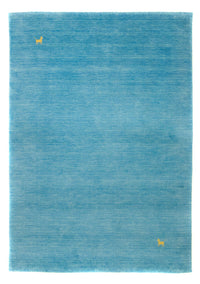 Tapis Gabbeh - Indus - 300 x 250 cm - bleu clair