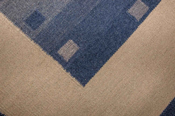 Tapis de couloir Tapis Kelim - Tendance - 250 x 80 cm - bleu