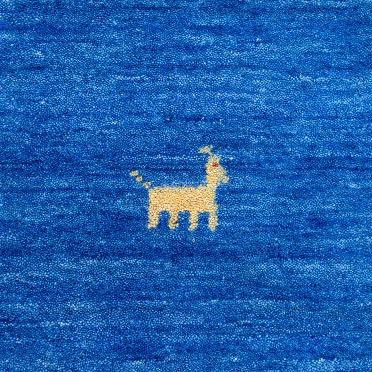 Gabbeh Teppich - Softy 250 x 250 cm - blau