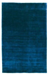 Tappeto Gabbeh - Indus - 160 x 90 cm - blu petrolio