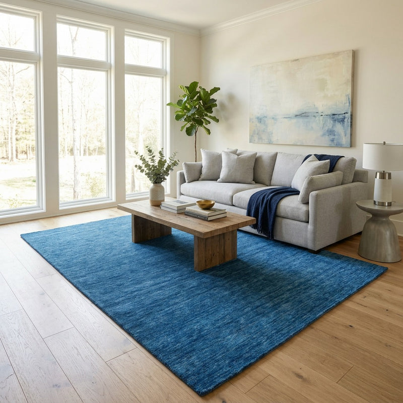 Gabbeh Teppich Uni - Wollteppich