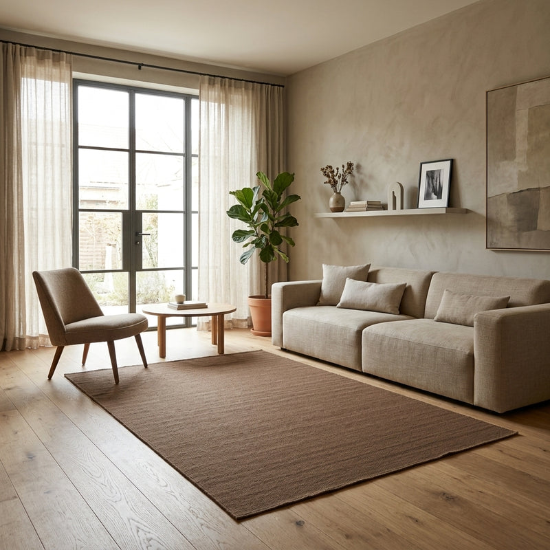 Kilim moderne Tapis Fabricio - Tapis en laine