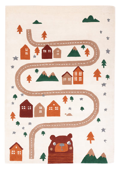 Ours Rue de Jeu Tapis Enfant