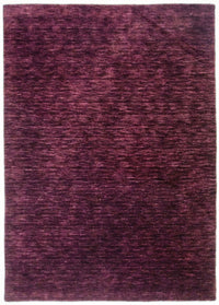 Tapis en laine - 169 x 123 cm - violet
