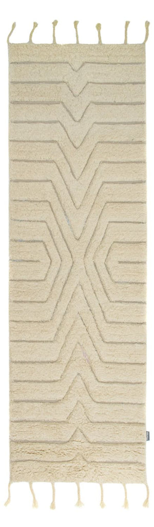 Wollteppich - Bedouin Natural - läufer
