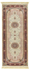 Perserteppich Taaraa - Läufer / Beige / 100 x 200 cm Läufer