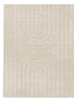 Wollteppich Labyrinth Lux