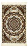 Tapis persan Saman - Rectangle / Beige / 100 x 150 cm Rectangle