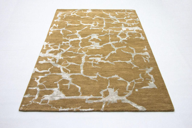Designer Teppich 242 x 154 cm Wohnzimmer Teppich