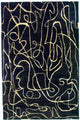 Designer Teppich 243 x 154 cm Wohnzimmer Teppich
