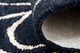 Designer Teppich 243 x 154 cm Wohnzimmer Teppich
