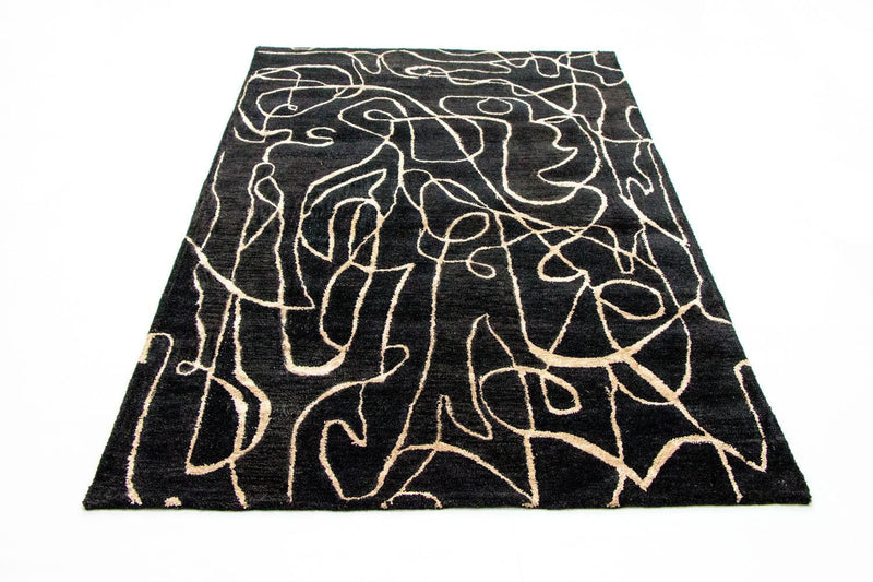 Designer Teppich 243 x 154 cm Wohnzimmer Teppich