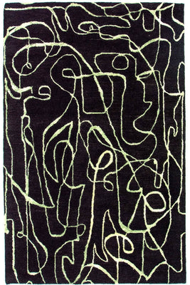 Designer Teppich 243 x 152 cm Teppich Wohnzimmer