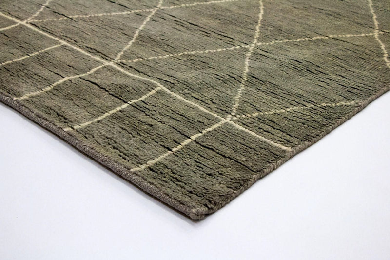 Designer Teppich 240 x 160 cm - grau