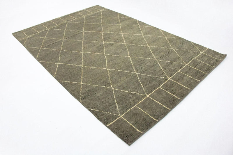 Designer Teppich 240 x 160 cm - grau