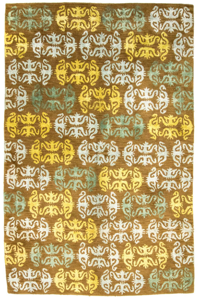 Designer Teppich 263 x 181 cm Teppich Wohnzimmer