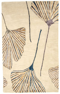 Tapis design - 243 x 152 cm - beige