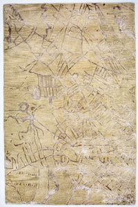 Tapis design - 243 x 152 cm - multicolore