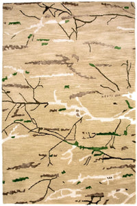 Tapis design - 241 x 152 cm - multicolore