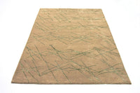 Tapis design - 198 x 136 cm - beige