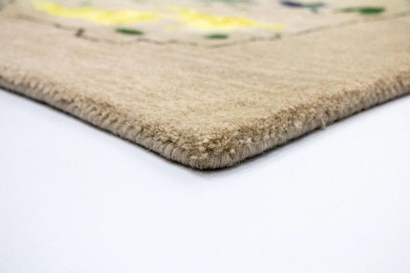 Designer Teppich 243 x 153 cm Wohnzimmer Teppich