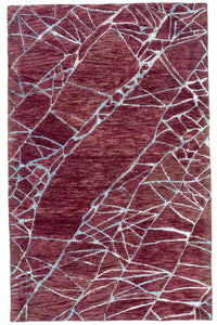 Tapis design - 245 x 153 cm - marron