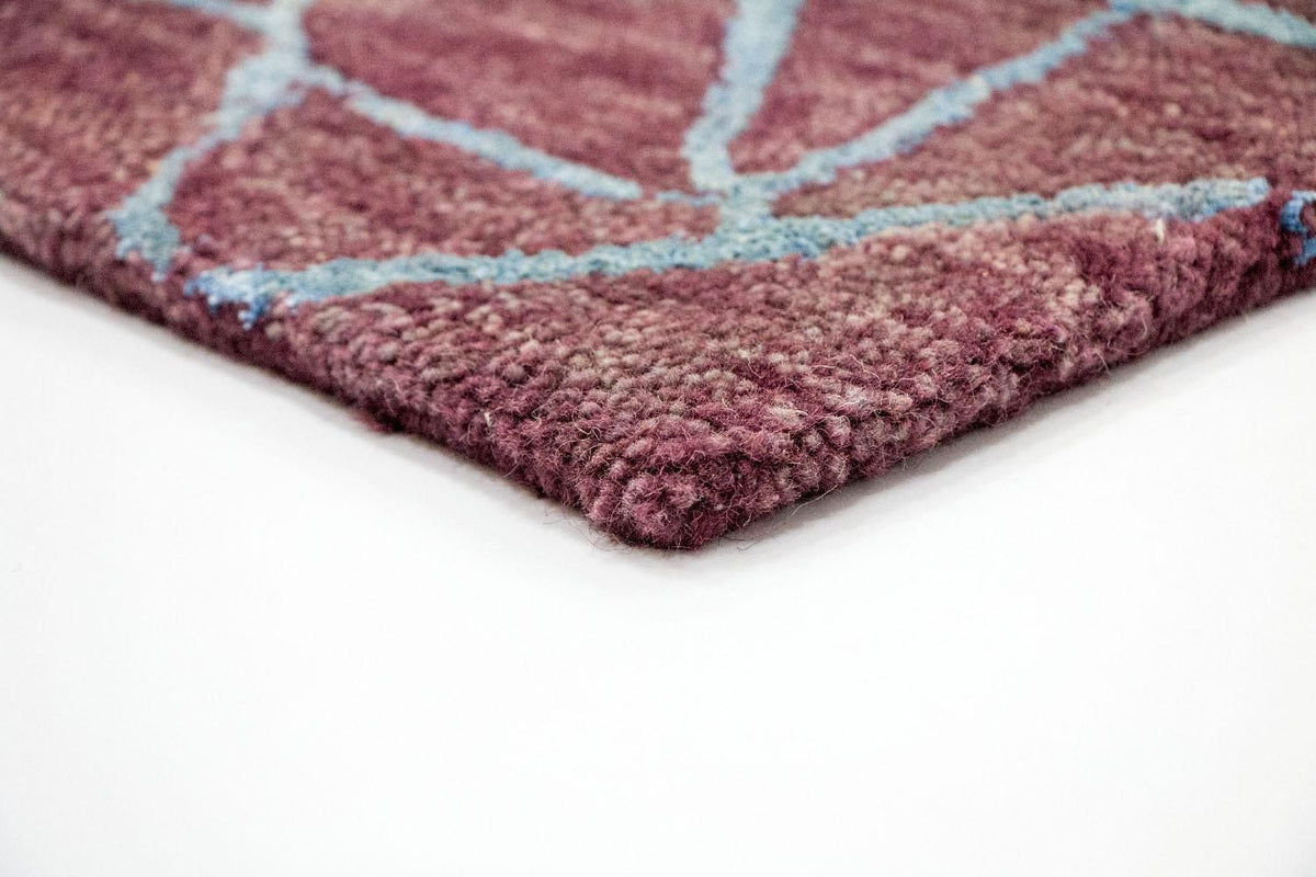 Designer Teppich 245 x 153 cm Teppich Wohnzimmer