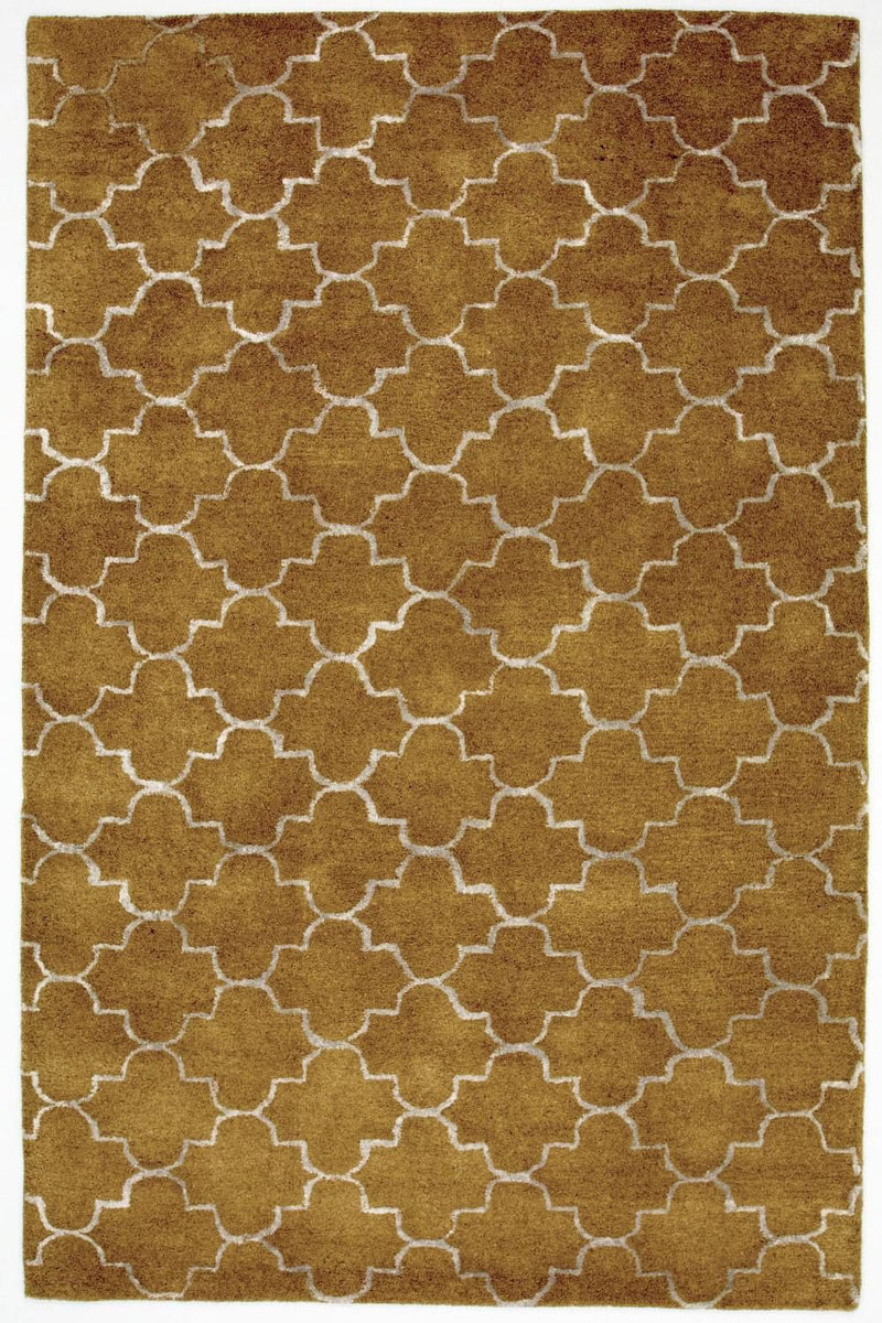 Wollteppich 243 x 156 cm Teppich Wohnzimmer