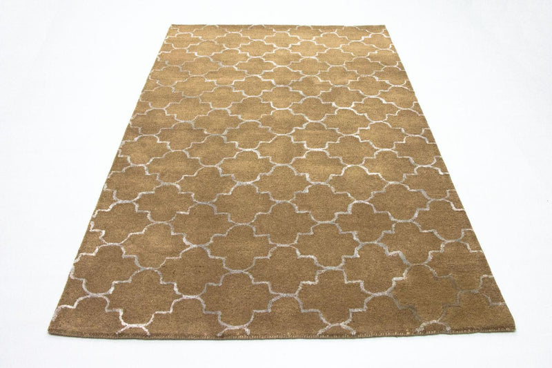 Wollteppich 243 x 156 cm Teppich Wohnzimmer