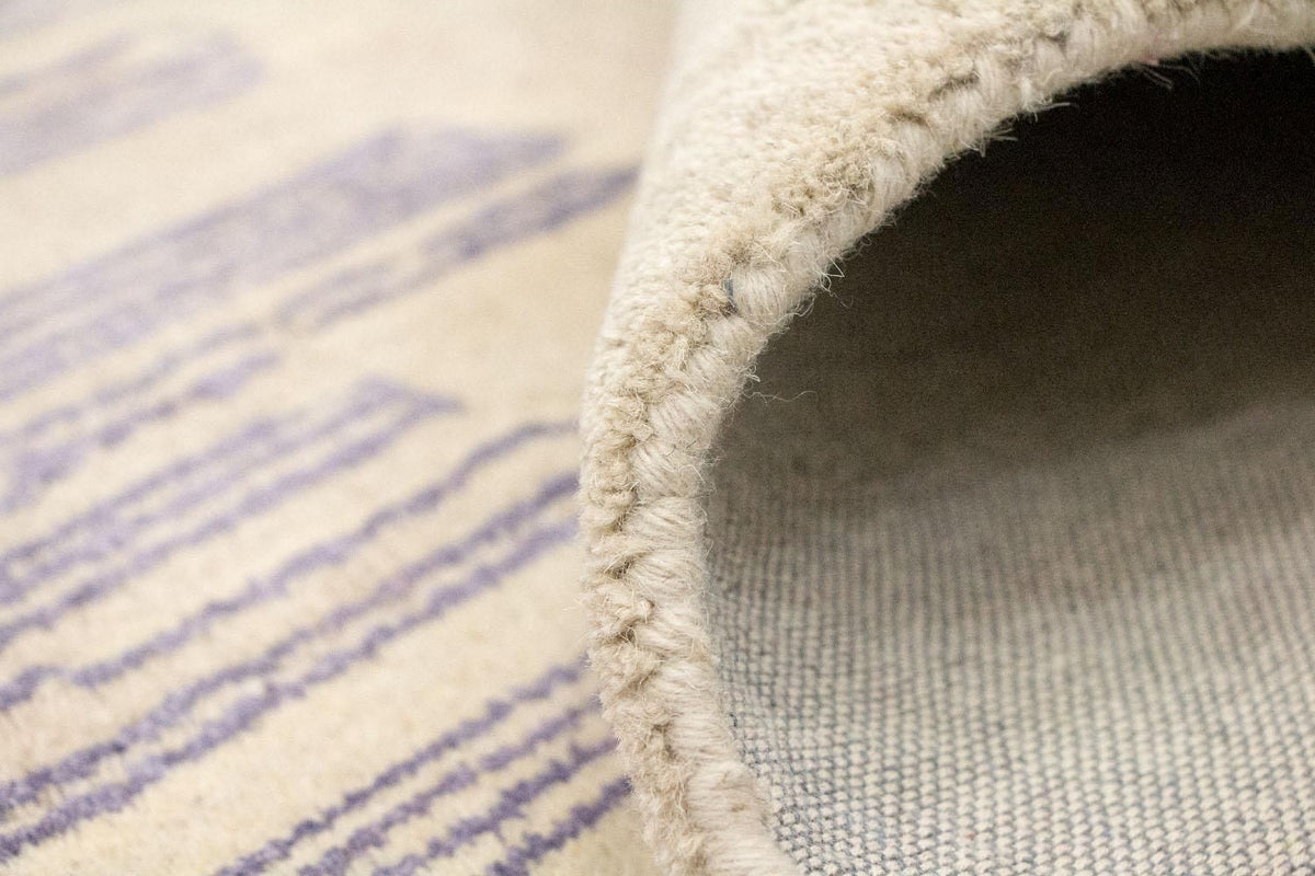 Designer Teppich 241 x 153 cm Wohnzimmer Teppich