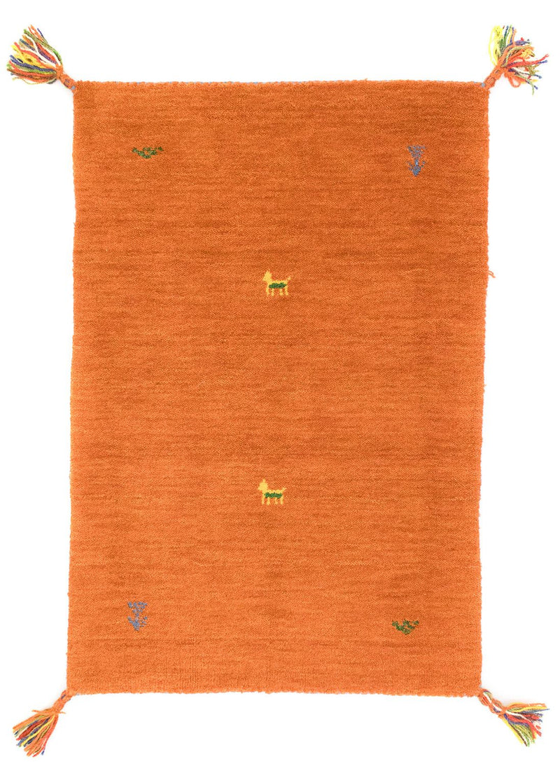 Tapis Gabbeh indien Tapis Agra - Tapis en laine