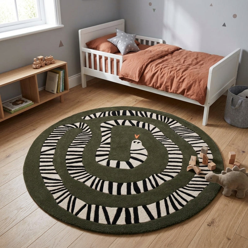 Tappeto per bambini Schlange - Tappeto di lana